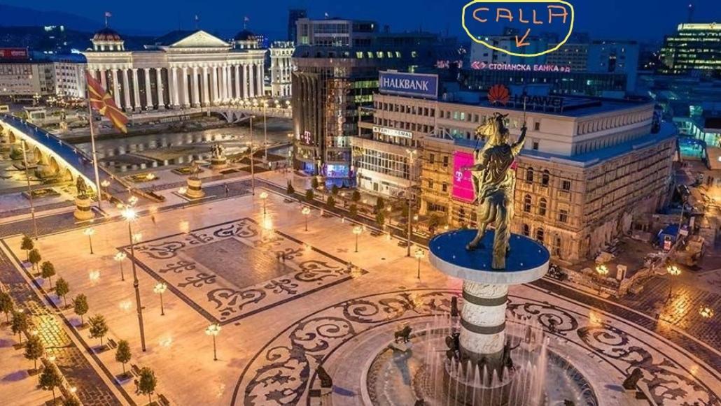 Calla 4 Apartment - Main Square, In The City Shopping Center - Parking Slot With Securiti And Video Camera Skopje Eksteriør billede